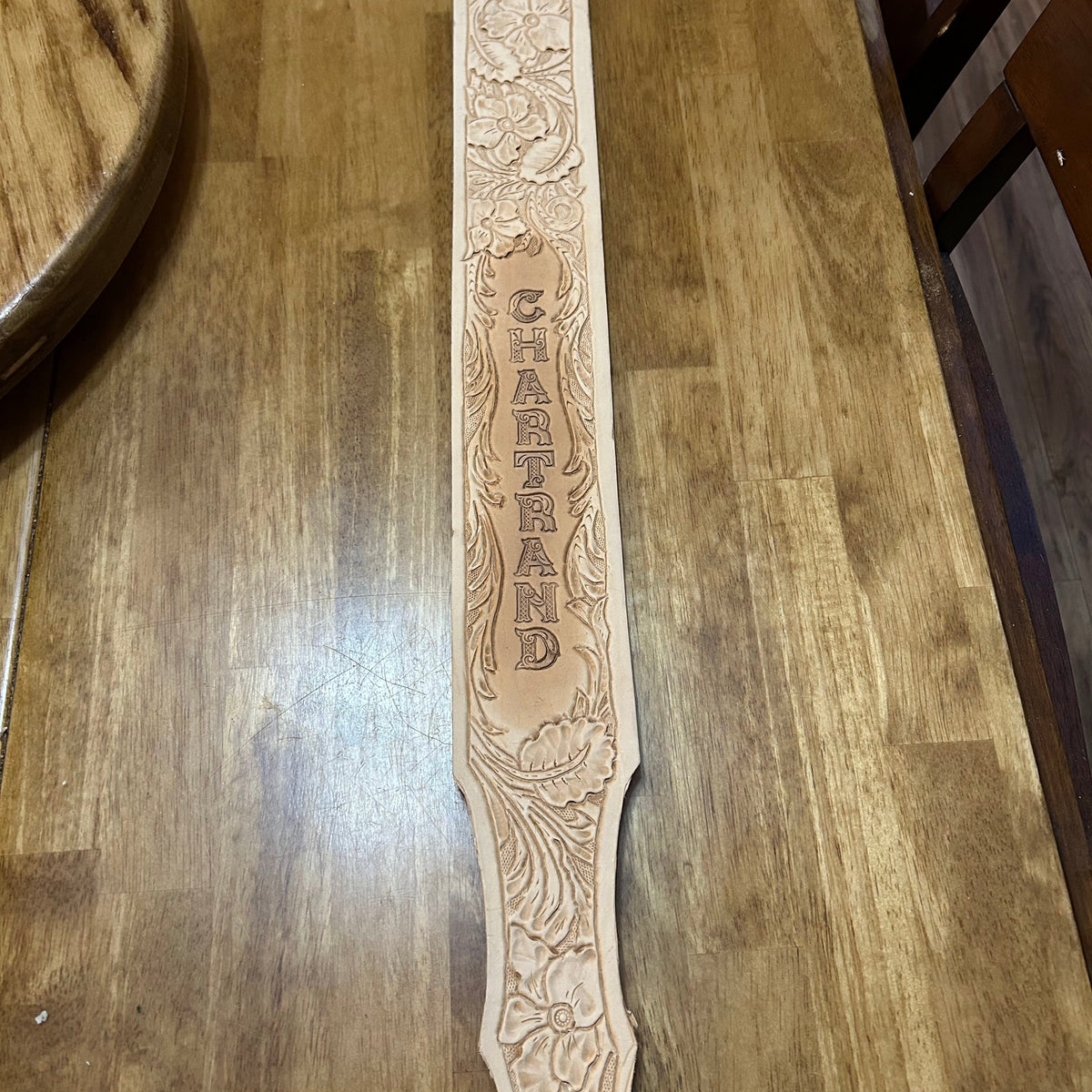 Leather in progress
